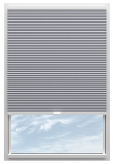 Umbra (Blackout), Cloud - Stick Fit Honeycomb Blind